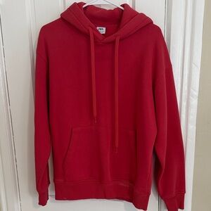 Zara Bold Red Hoodie